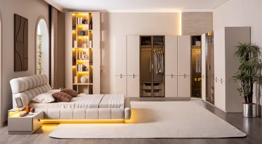 Product img 1, Viral Köşe Dolaplı Yatak Odası Takımı